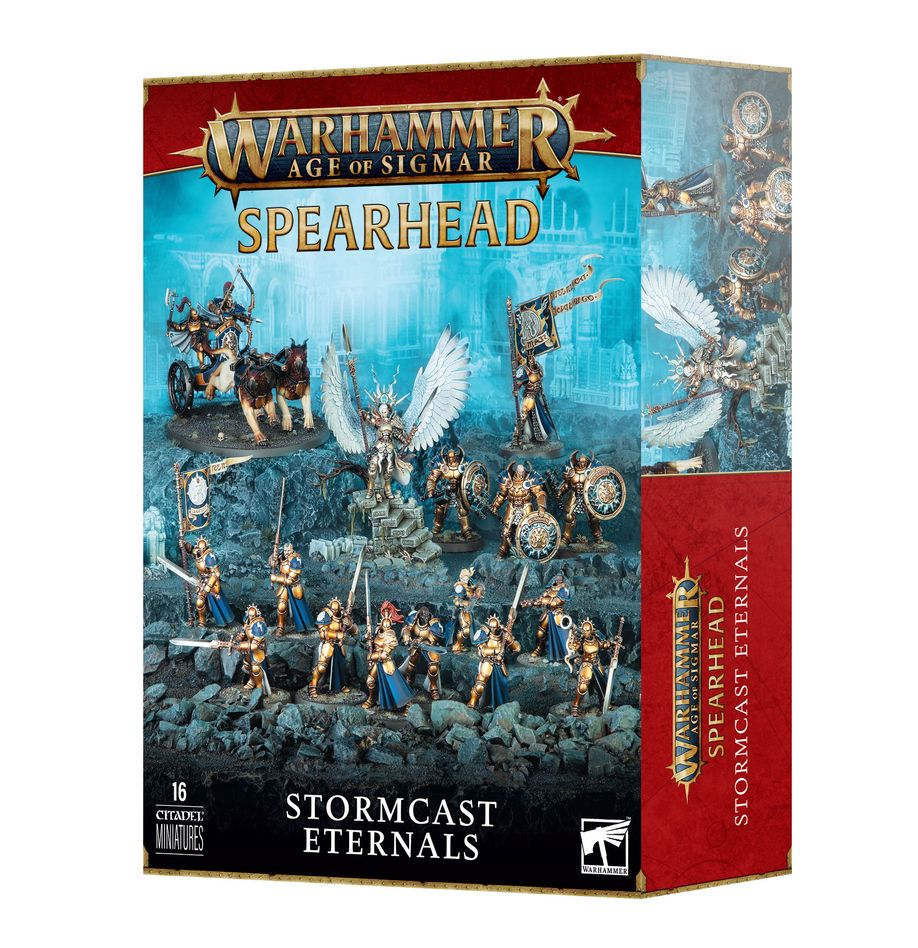 Age of Sigmar Spearhead: Stormcast Eternals Miniatures Games Workshop AoS SCE SPR