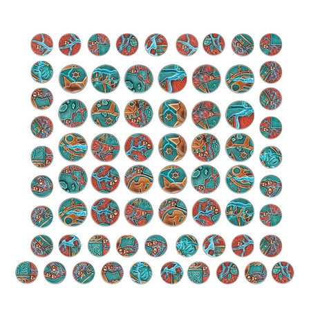 Age of Sigmar Shattered Dominion 25mm & 32mm Round Bases Miniatures Games Workshop   