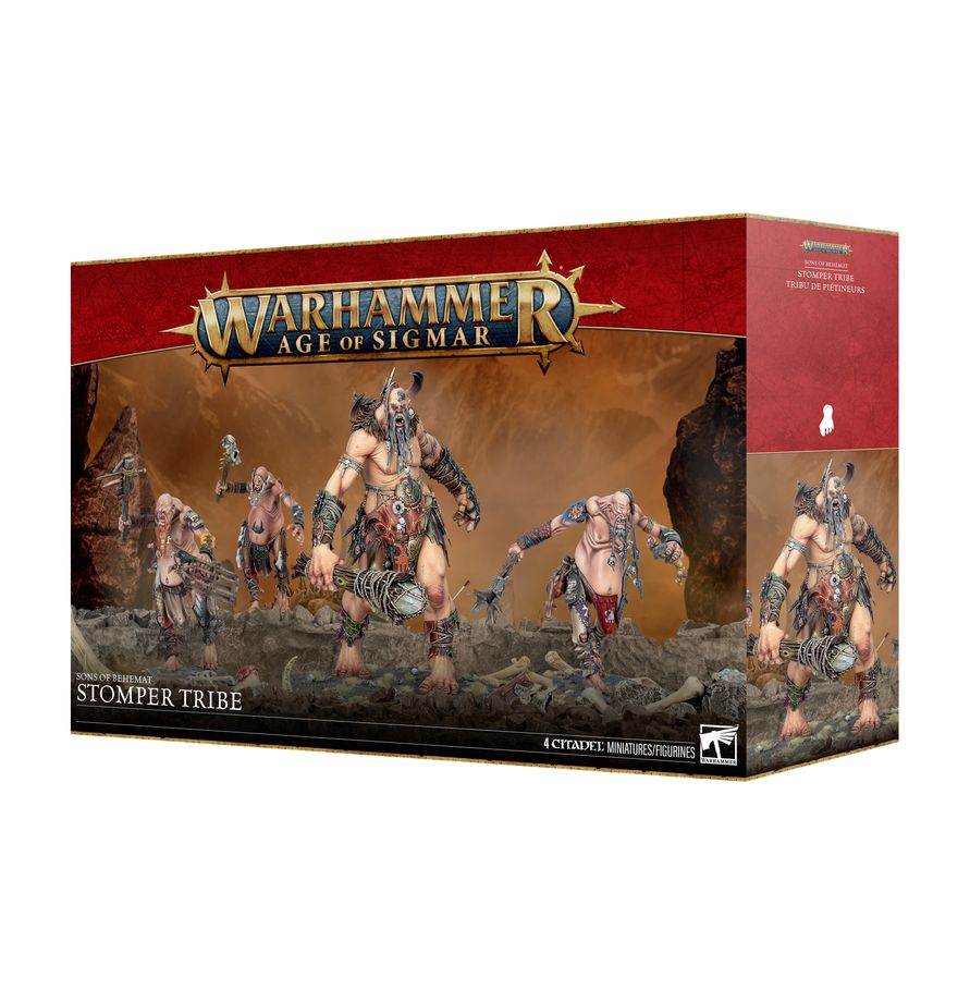 Age of Sigmar Sons of Behemat Stomper Tribe Miniatures Games Workshop AoS SBT Stomper Tribe