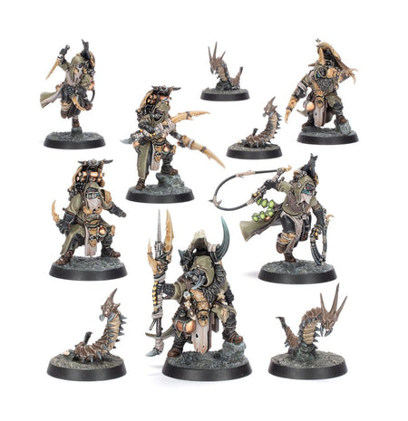 Necromunda Ash Waste Nomads: Sha'dar Hunters and Arthromite Spinewyrms Miniatures Games Workshop