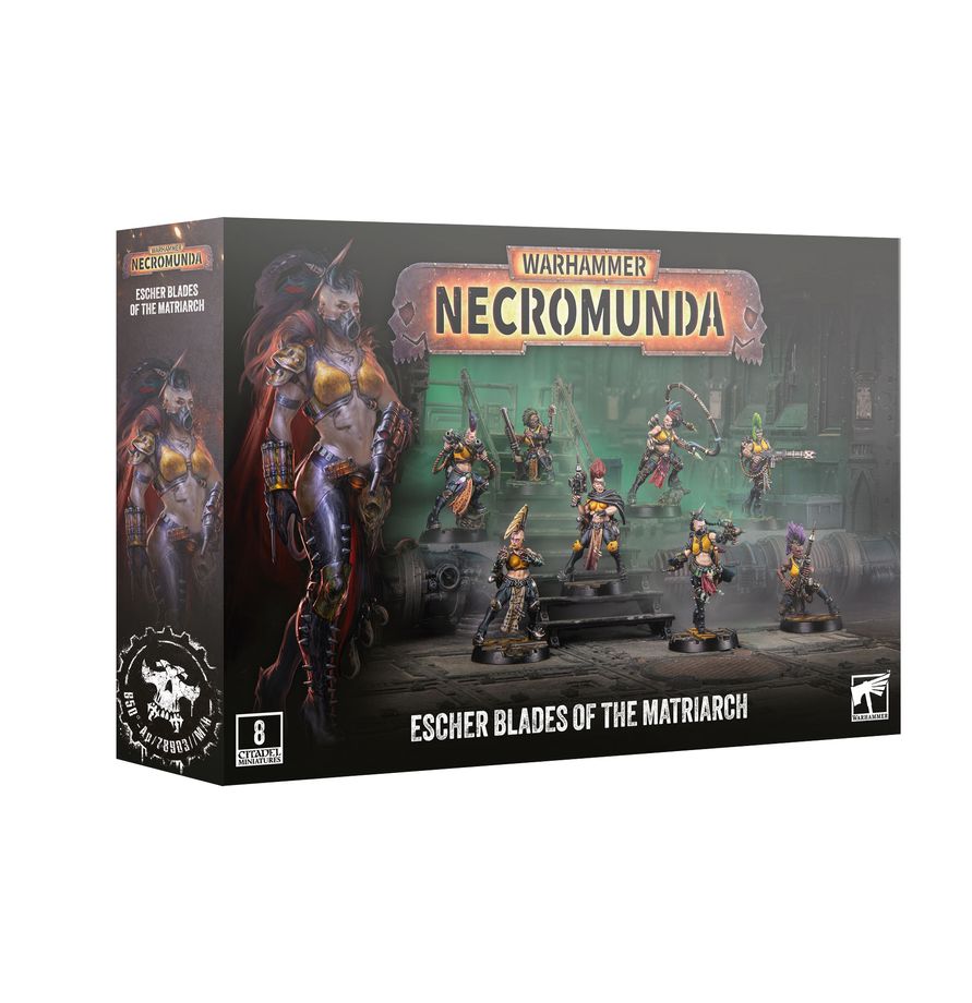 Warhammer Necromunda: Escher Blades of the Matriarch Miniatures Games Workshop WARHNEC ESC BLADES