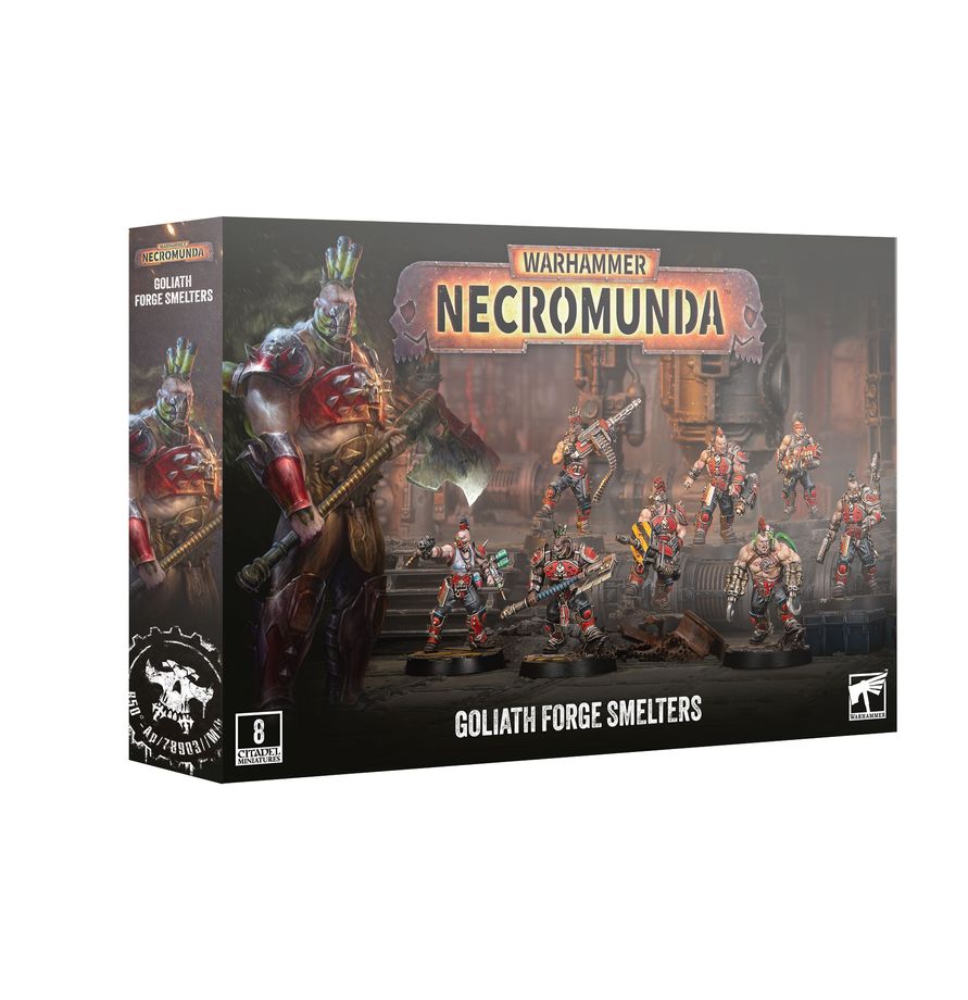 Warhammer Necromunda: Goliath Forge Smelters Miniatures Games Workshop WHNEC UH GOL FORG SMELT