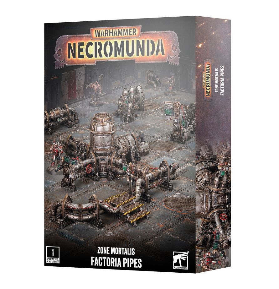 Warhammer Necromunda: Zone Mortalis Factoria Pipes Miniatures Games Workshop WHNEC: Skirmish: Zone Mortalis Factoria Pipes