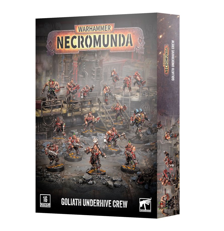 Necromunda Skirmish: Goliath Underhive Crew Miniatures Games Workshop