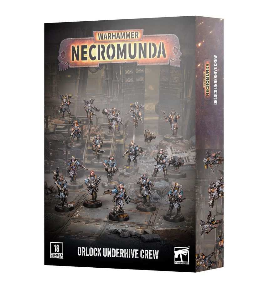 Necromunda Skirmish: Orlock Underhive Crew Miniatures Games Workshop WHNEC: Skirmish: Orlock Underhive Crew