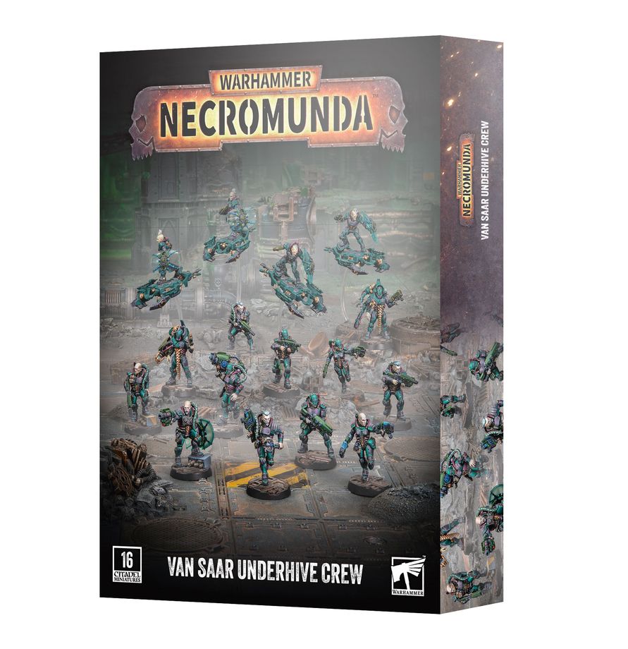 Necromunda Skirmish: Van Saar Underhive Crew Miniatures Games Workshop WHNEC: Skirmish: Van Saar Underhive Crew