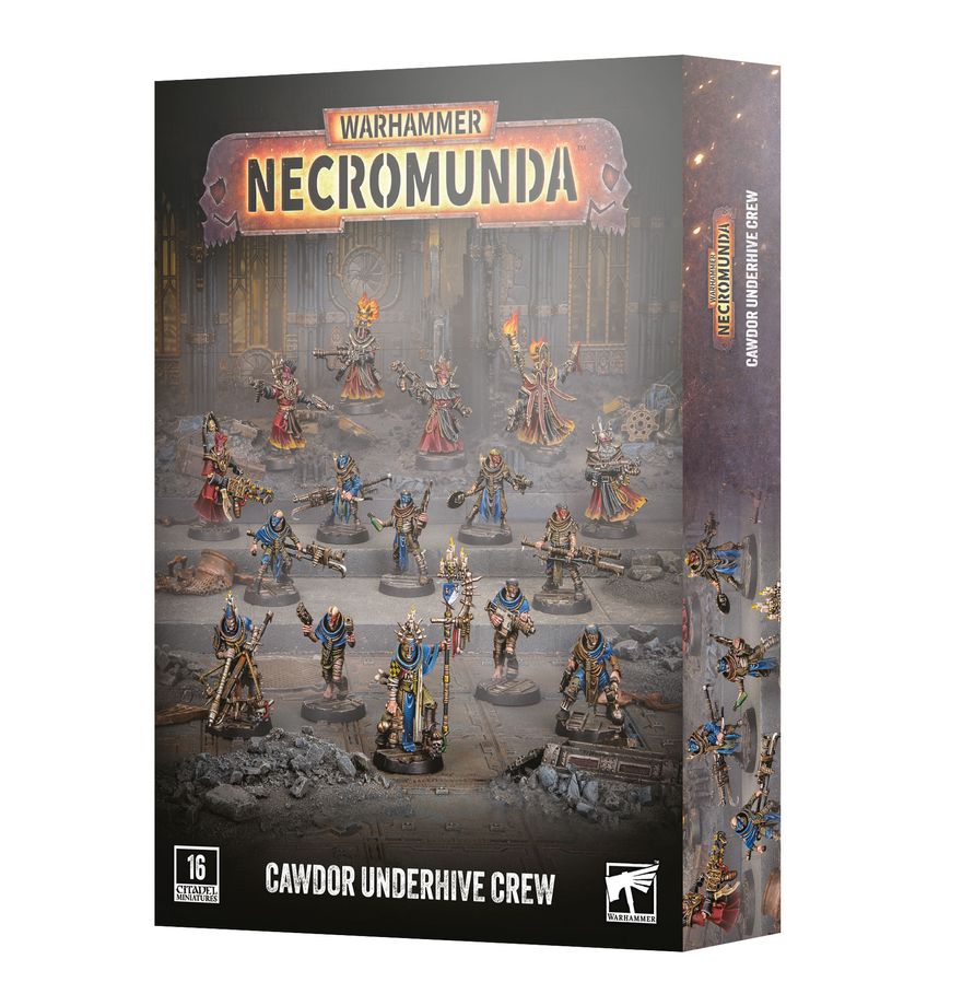 Necromunda Skirmish: Cawdor Underhive Crew Miniatures Games Workshop WHNEC: Skirmish: Cawdor Underhive Crew