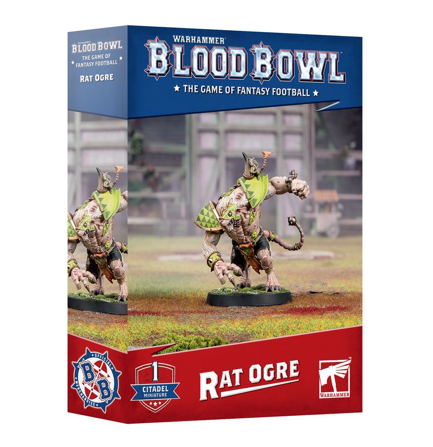 Blood Bowl: Rat Ogre Miniatures Games Workshop Blood Bowl: Rat Ogre