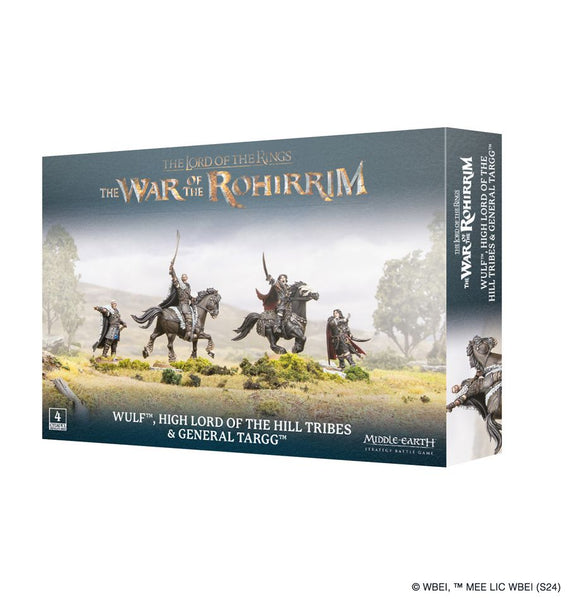 Middle-earth Strategy Battle Game: The War of the Rohirrim - Wulf, High Lord of the Hill Tribes, & General Targg Miniatures Games Workshop