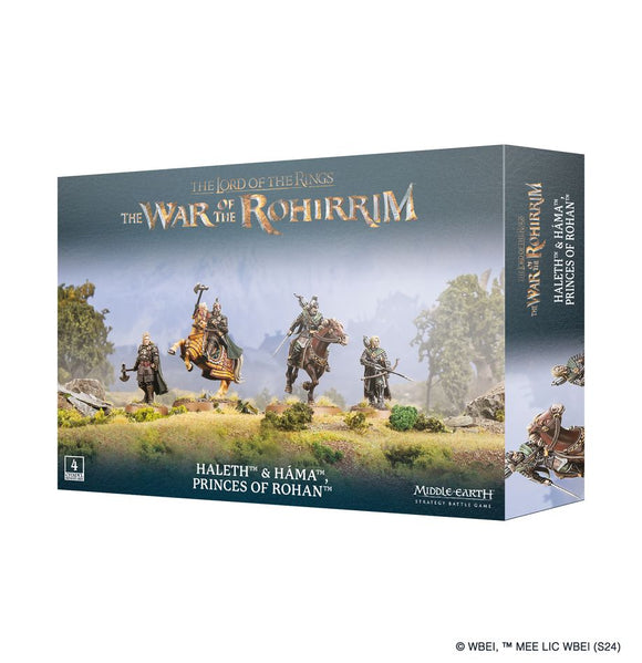 Middle-earth Strategy Battle Game: The War of the Rohirrim - Haleth & Háma, Princes of Rohan Miniatures Games Workshop