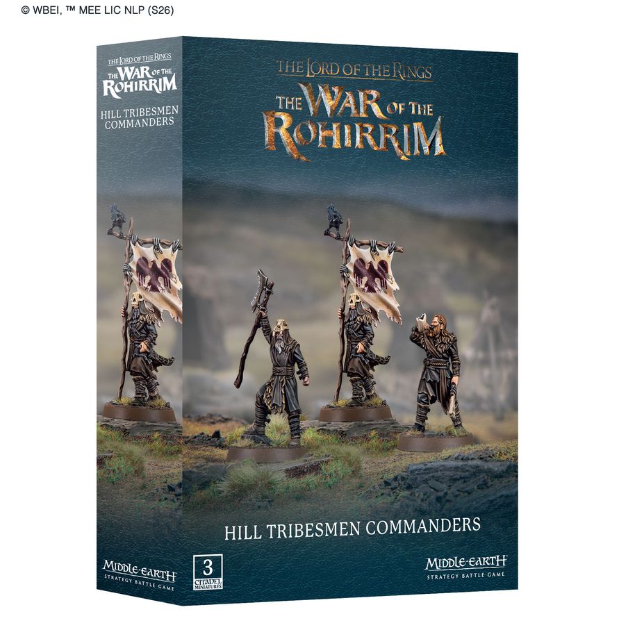 Middle-earth™ Strategy Battle Game: Hill Tribesmen Commanders