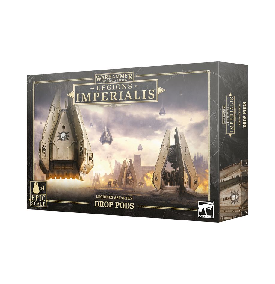 Horus Heresy Legions Imperialis - Legiones Astartes: Drop Pods Miniatures Games Workshop   