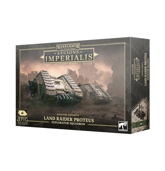 Horus Heresy Legions Imperialis - Legiones Astartes: Land Raider Proteus Explorator Squadron Miniatures Games Workshop   
