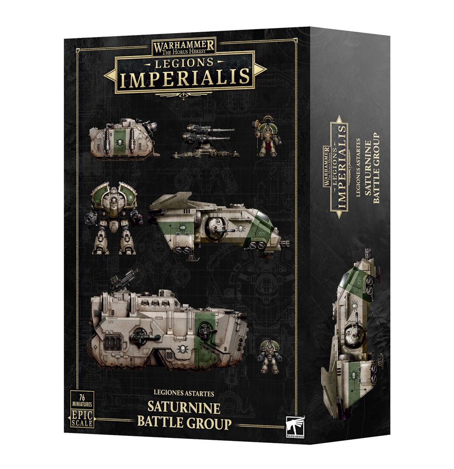 Warhammer: The Horus Heresy Legions Imperialis: Legiones Astartes – Saturnine Battle Group Miniatures Games Workshop WHTHH: Leg Imp Sat Battle