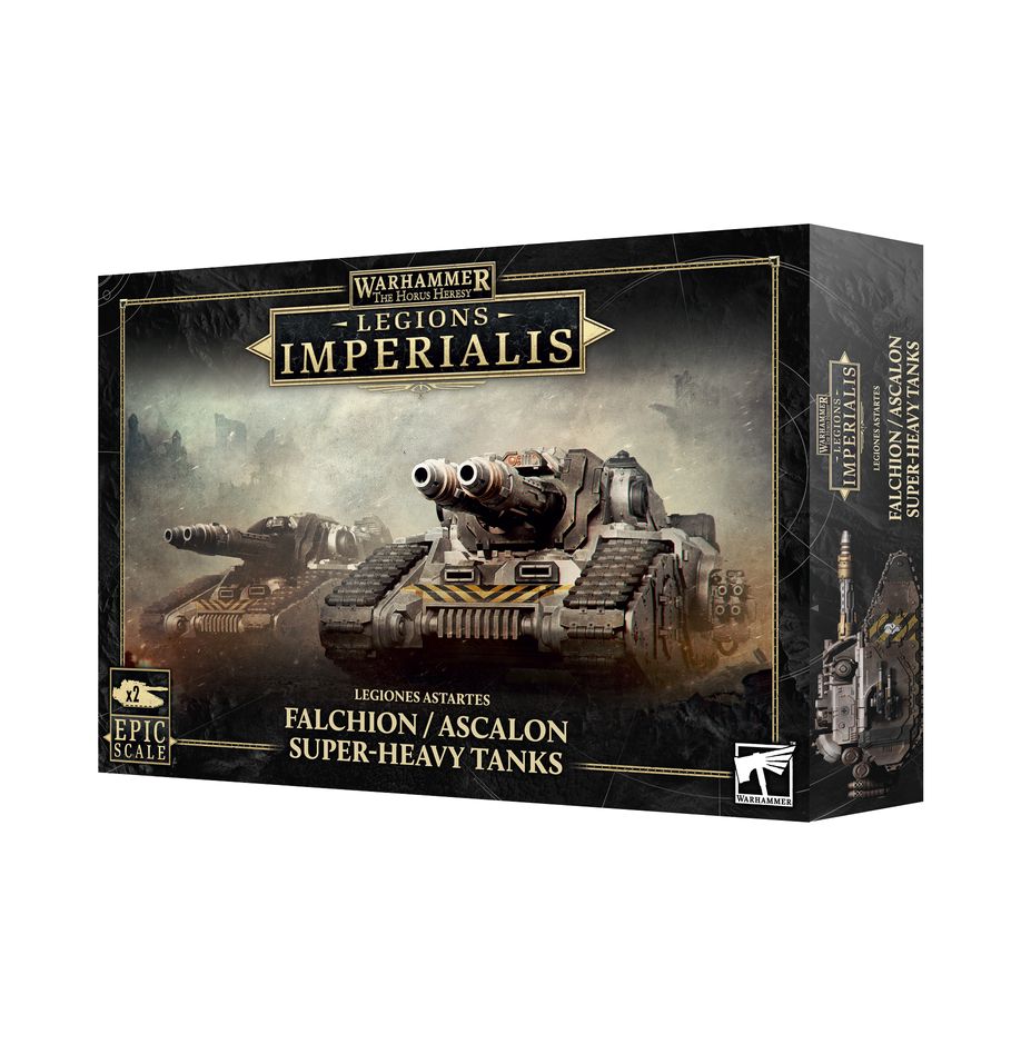 Warhammer: The Horus Heresy Legions Imperialis: Falchion / Ascalon Super-heavy Tanks Miniatures Games Workshop WHTHH: Leg Ast Falc/Asca