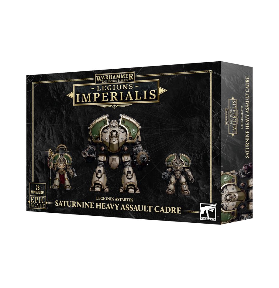 Warhammer: The Horus Heresy Legions Imperialis: Saturnine Heavy Assault Cadre Miniatures Games Workshop WHTHH: Leg Ast Sat Heavy AC
