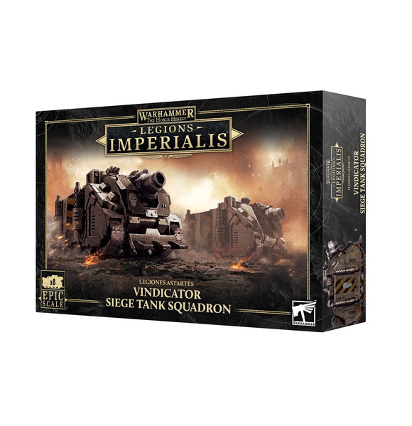Horus Heresy Legions Imperialis: Vindicator Siege Tank Squadron Miniatures Games Workshop