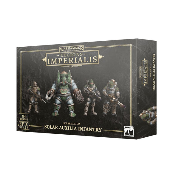 Warhammer 40K Horus Heresy Legions Imperialis Solar Auxilia Infantry Miniatures Games Workshop   