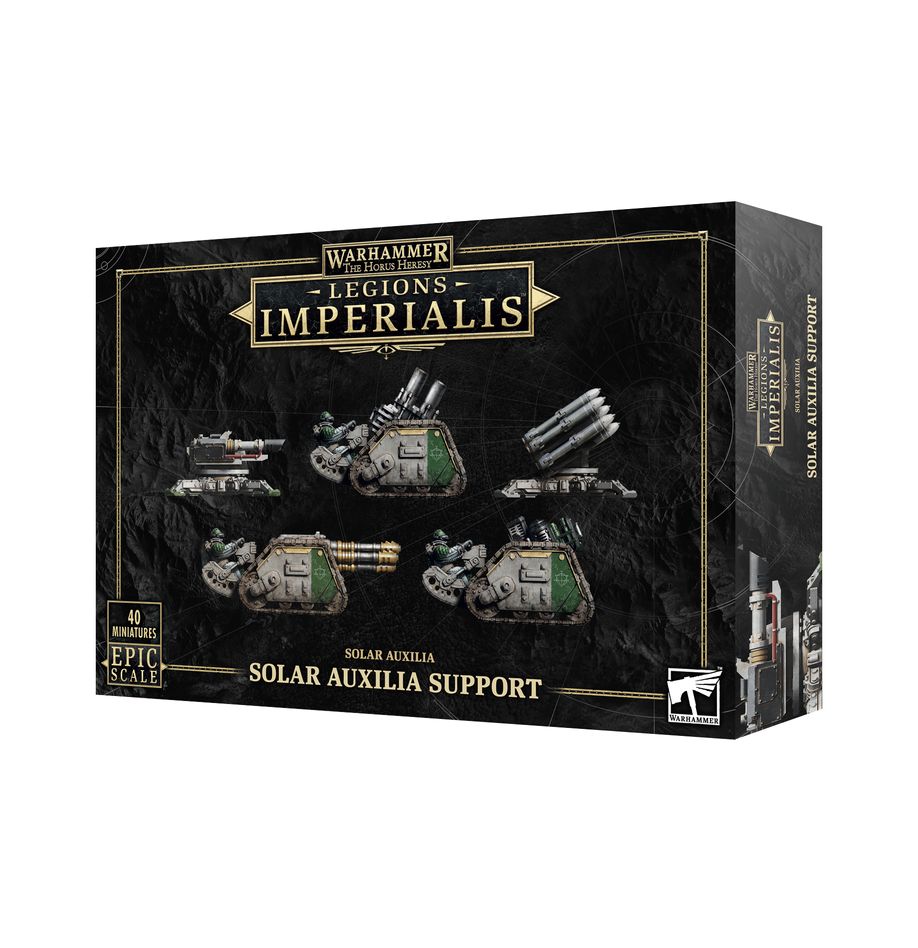 Horus Heresy Legions Imperialis - Solar Auxilia: Solar Auxilia Support Miniatures Games Workshop   