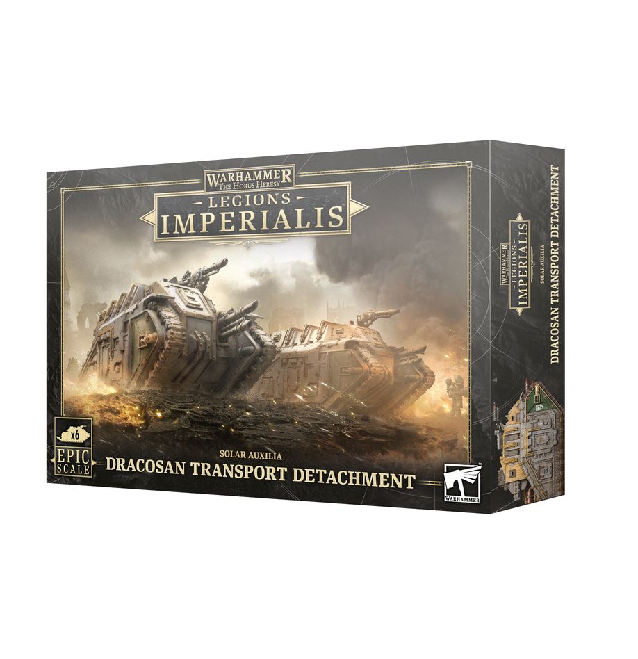 Horus Heresy Legions Imperialis - Solar Auxilia: Dracosan Transport Detachment Miniatures Games Workshop   