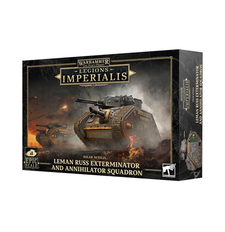 Horus Heresy Legions Imperialis - Solar Auxilia: Leman Russ Exterminator and Annihiliator Squadron Miniatures Games Workshop   