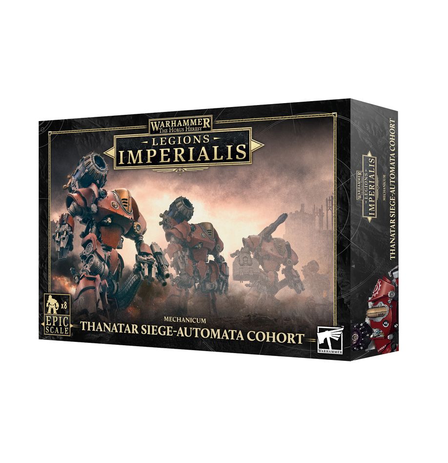 Horus Heresy Legions Imperialis - Mechanicum: Thanatar Siege-Automata Cohort Miniatures Games Workshop