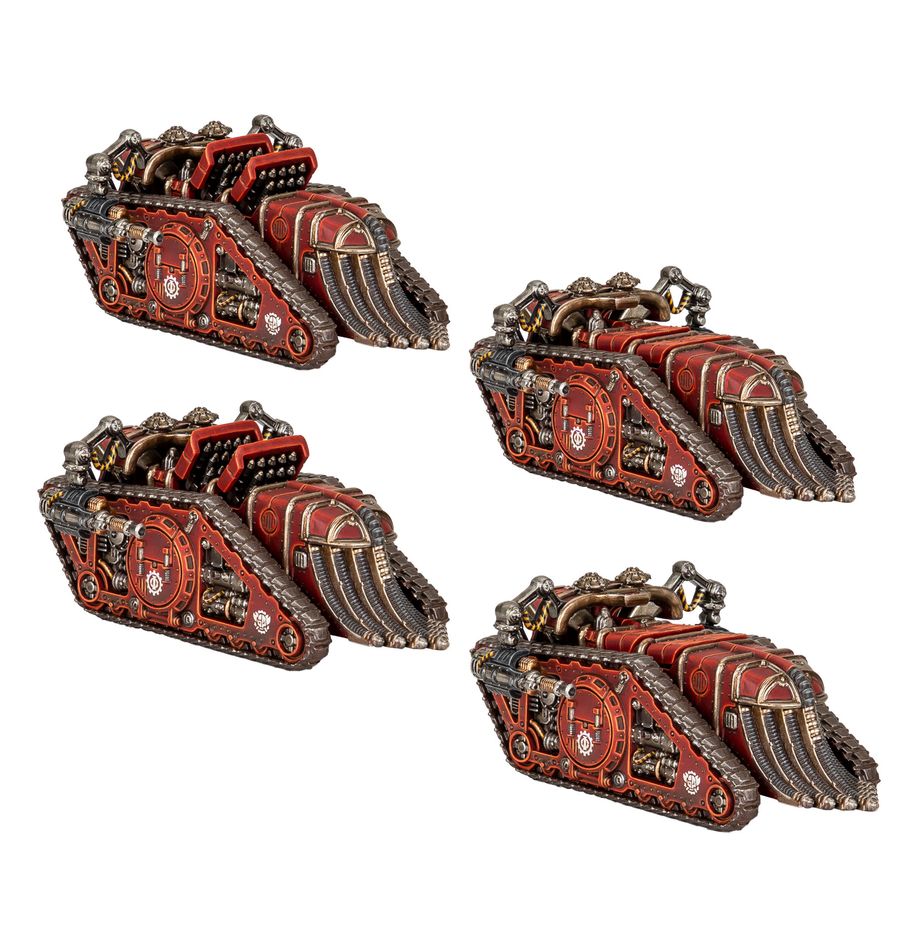 Horus Heresy Legions Imperialis - Mechanicum: Karacnos Assault Tank Squadron Miniatures Games Workshop