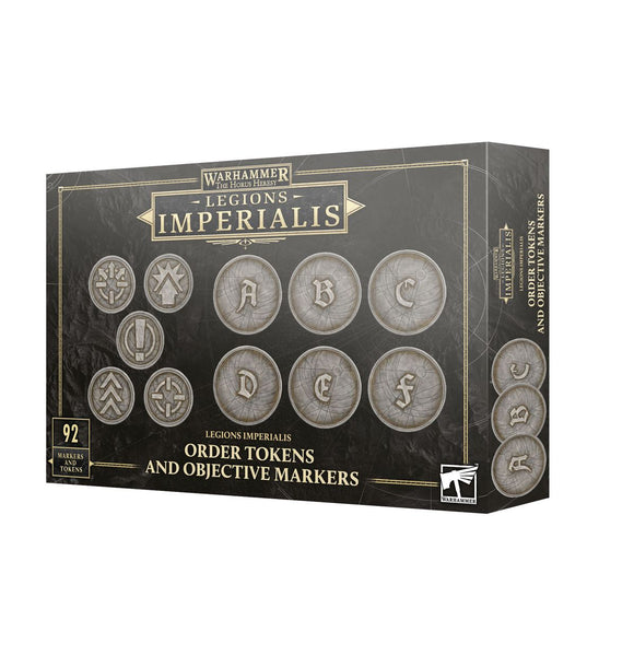 Horus Heresy Legions Imperialis: Order Tokens and Objective Markers Miniatures Games Workshop