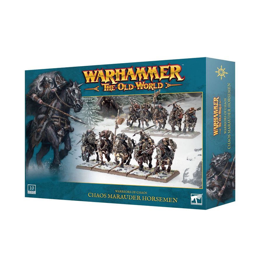Warhammer The Old World: Chaos Marauder Horsemen Miniatures Games Workshop WHTOW Chaos MH