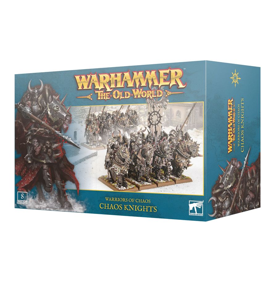 Warhammer The Old World: Warriors of Chaos: Chaos Knights Miniatures Games Workshop WHTOW Chaos Knights