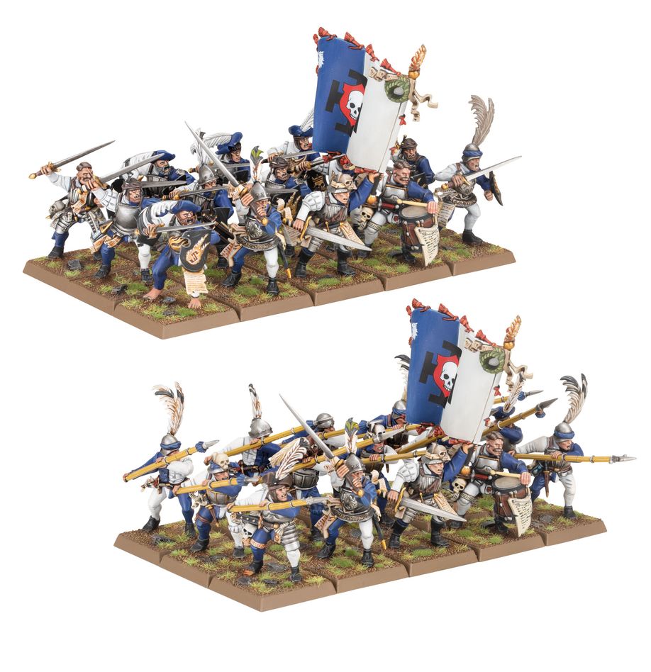 Warhammer The Old World - Empire of Man: Empire State Troops Miniatures Games Workshop