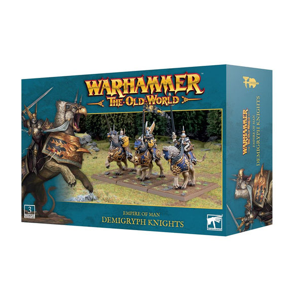 Warhammer The Old World - Empire of Man: Demigryph Knights Miniatures Games Workshop