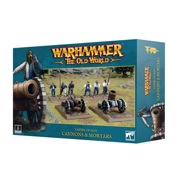 Warhammer The Old World - Empire of Man: Cannons & Mortars Miniatures Games Workshop