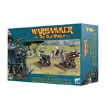Warhammer The Old World - Empire of Man: Helblaster Volley Gun & Helstorm Rocket Battery Miniatures Games Workshop