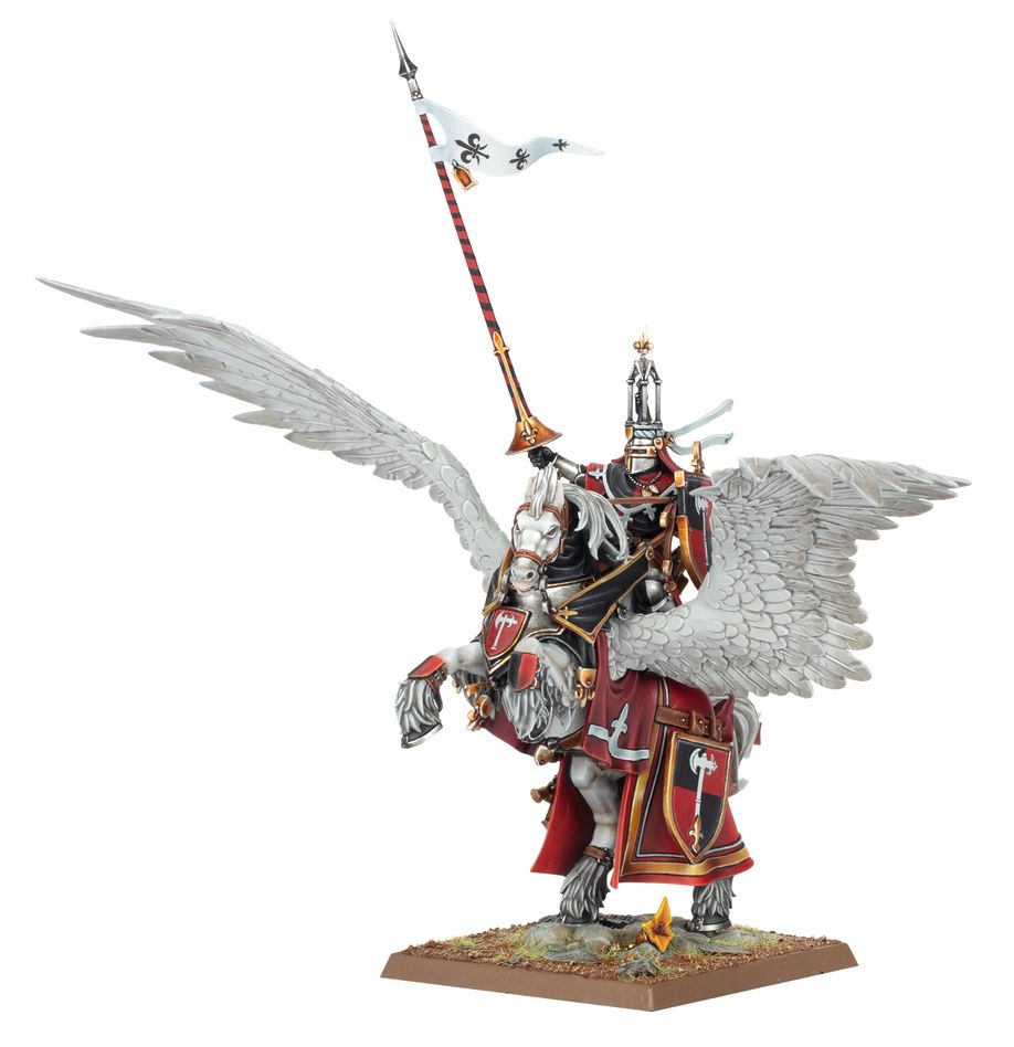 Warhammer The Old World - Kingdom of Bretonnia: Lord on Royal Pegasus Miniatures Games Workshop   