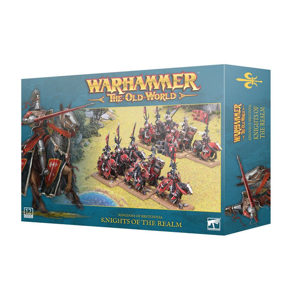 Warhammer The Old World - Kingdom of Bretonnia: Knights of the Realm (Mounted) Miniatures Games Workshop   