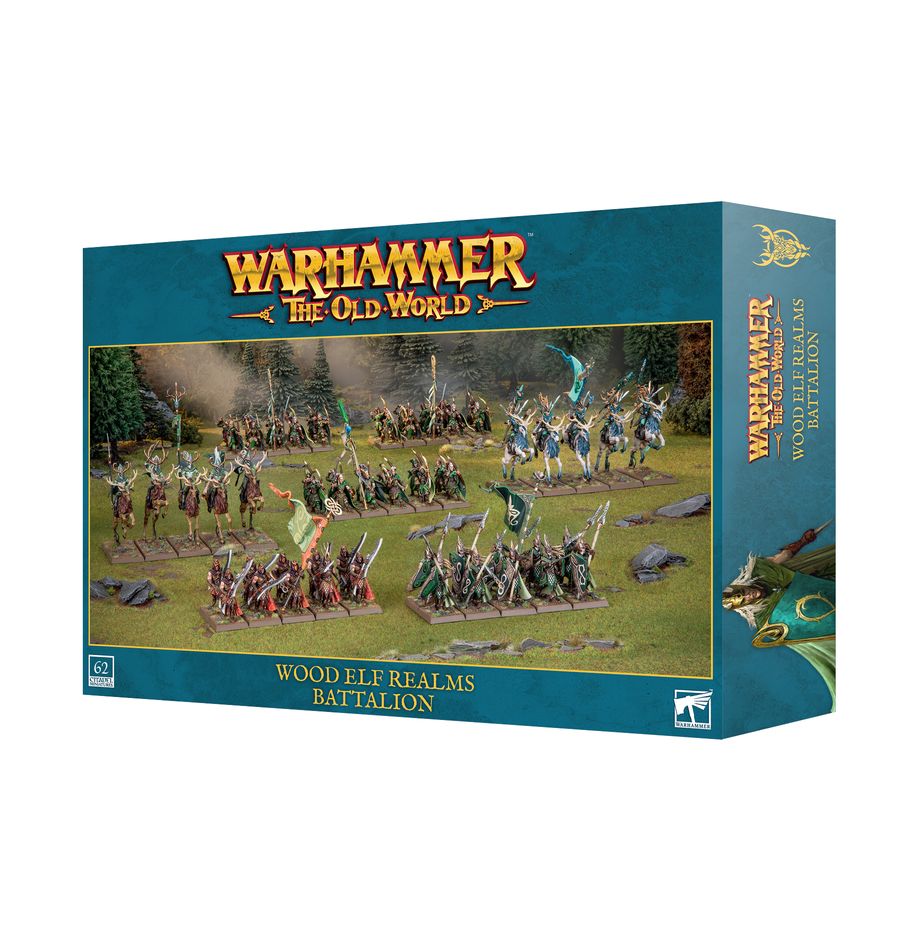Warhammer The Old World - Wood Elf Realms Battalion Miniatures Games Workshop