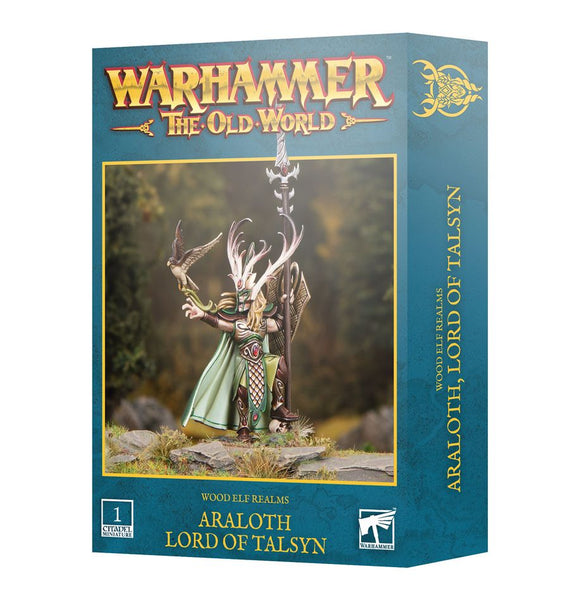 Warhammer The Old World - Wood Elf Realms: Araloth, Lord of Talsyn