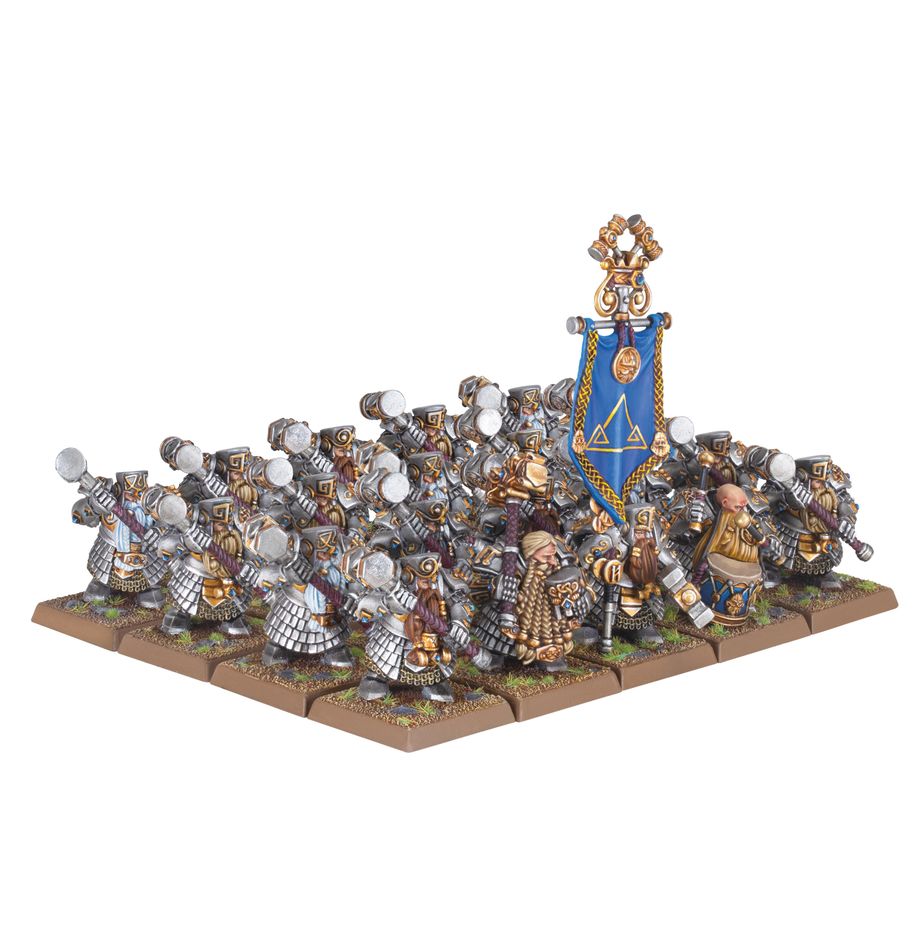 Warhammer The Old World - Dwarfen Mountain Holds: Dwarf Hammerers Miniatures Games Workshop   