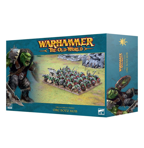 Warhammer The Old World - Orc & Goblin Tribes: Orc Boyz Mob