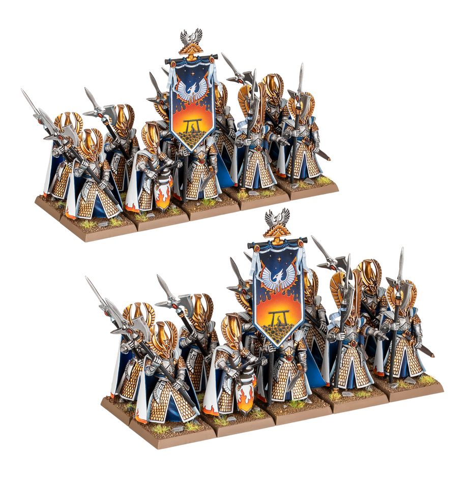 Warhammer The Old World - High Elf Realms: Phoenix Guard Miniatures Games Workshop