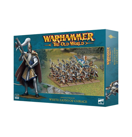 Warhammer The Old World - High Elf Realms: White Lions of Chrace Miniatures Games Workshop