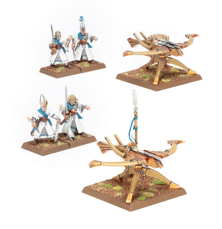 Warhammer The Old World - High Elf Realms: Eagle-Claw Bolt Throwers Miniatures Games Workshop