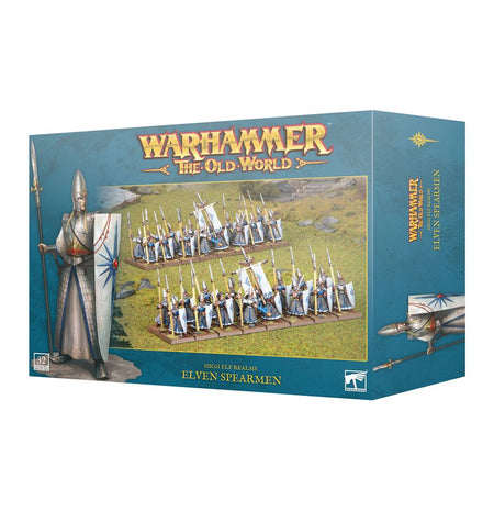 Warhammer The Old World - High Elf Realms: Elven Spearmen Miniatures Games Workshop
