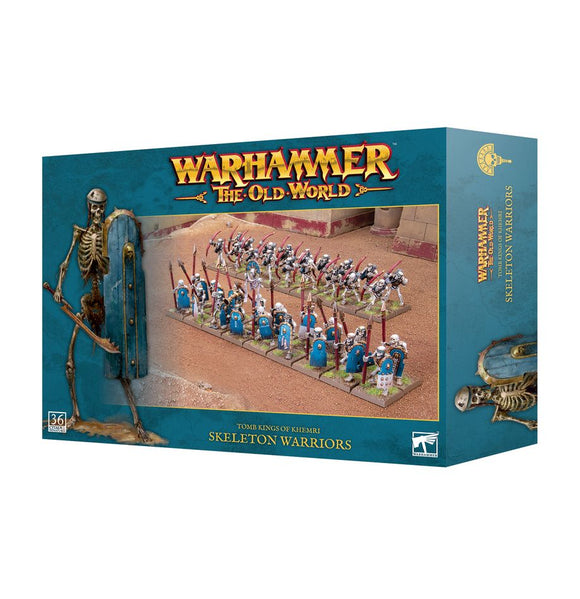 Warhammer The Old World Tomb Kings of Khemri: Skeleton Warriors Miniatures Games Workshop   