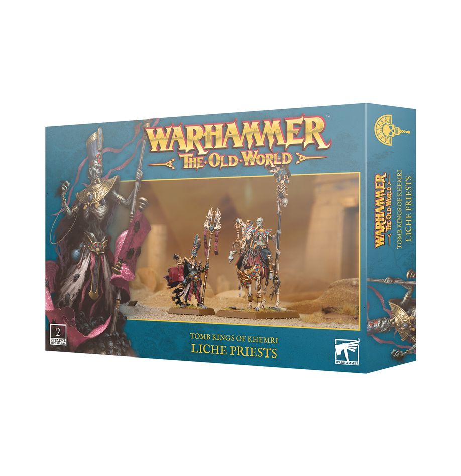 Warhammer The Old World - Liche Priests Miniatures Games Workshop
