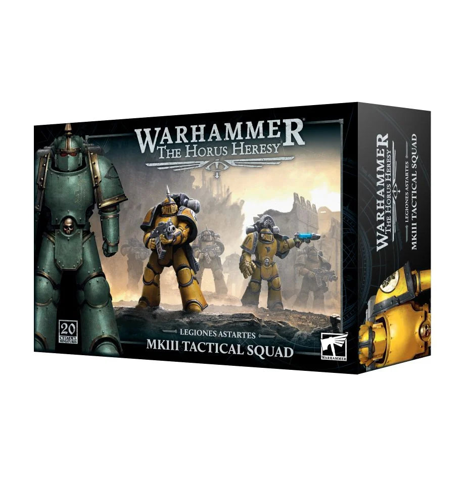 Horus Hersey - Legiones Astartes: MKIII Tactical Squad Miniatures Games Workshop   