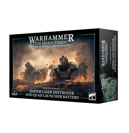 Horus Hersey - Legiones Astartes: Rapier Laser Destroyer and Quad Launcher Battery Miniatures Games Workshop HH LA Rapier LD & QLB