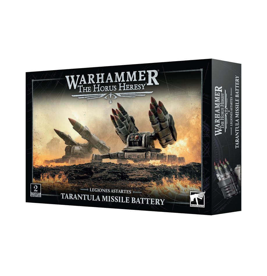 Horus Hersey - Legiones Astartes: Tarantula Missile Battery Miniatures Games Workshop HH LA Tarantula Missle