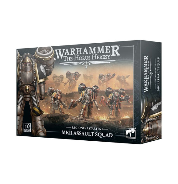 Horus Heresy Liber Astartes: MkII Assault Squad Miniatures Games Workshop